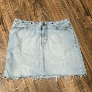 Vintage Levi’s Denim Cutoff Skirt